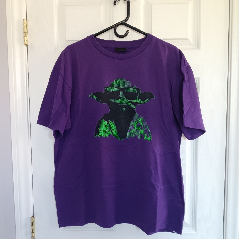 TECHNICS YODA T SHIRT MENS SIZE XL